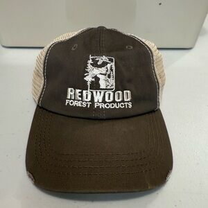 NWOT Redwood Forest Products hat